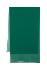 Alberta Ferretti finished-edge silk scarf - Verde