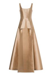 Alberta Ferretti Abito da sera svasato - Toni neutri