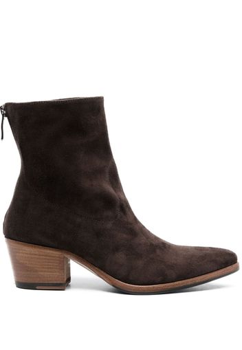 Alberto Fasciani 60mm suede leather boots - Marrone