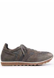 Alberto Fasciani panelled lace-up sneakers - Grigio