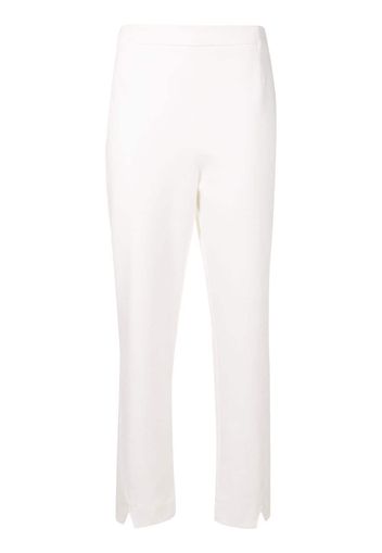 Alcaçuz Pantaloni skinny crop - Bianco