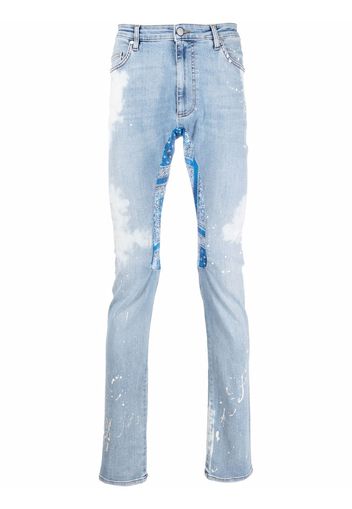 Alchemist distressed-effect denim jeans - Blu