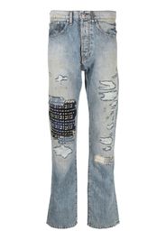 Alchemist distressed-effect jeans - Blu