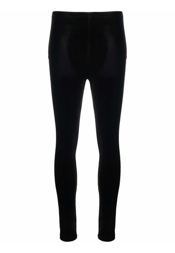 Alchemy velvet skinny trousers - Nero