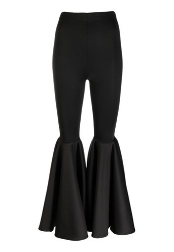 Alchemy x Lia Aram flared trousers - Nero