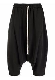 Alchemy drawstring drop-crotch shorts - Nero