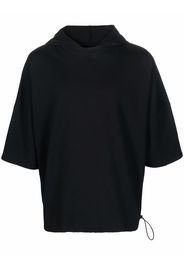 Alchemy short-sleeved hoodie - Nero