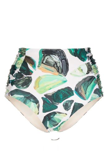 ALEMAIS Siena high-waisted bikini bottoms - Verde