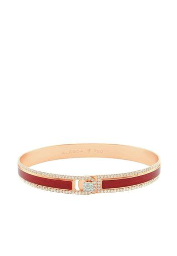 Bracciale in oro rosa 18kt con diamanti