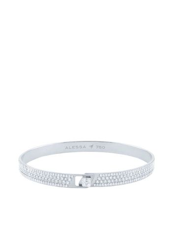 18kt white gold diamond pavé Spectrum bracelet