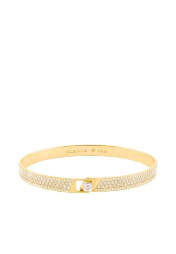 18kt yellow gold diamond pavé Spectrum bracelet