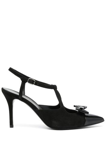 Alessandra Rich Pumps con fiocco - Nero