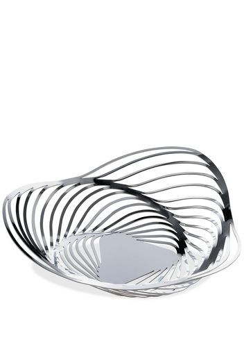 Alessi Trinity stainless steel basket - Argento