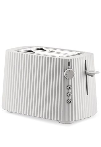 Alessi Plissé rib-design toaster - Bianco