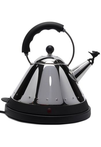 Alessi logo top-handle kettle - Argento