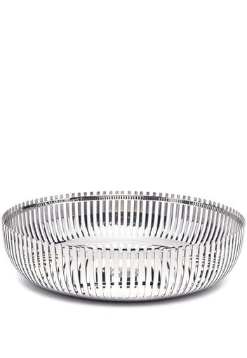 Alessi stainless steel oval fruit holder - Argento