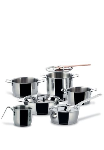 Alessi cookware set of 9 - Argento