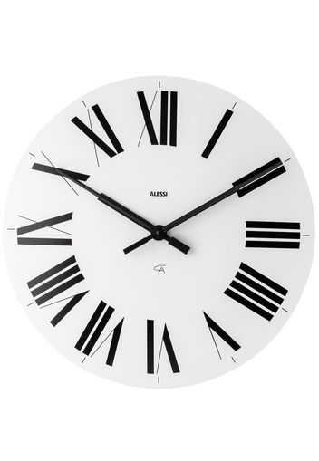 Alessi Roman-numeral clock - Bianco