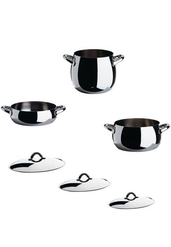 Alessi Set di pentole Mami - Argento