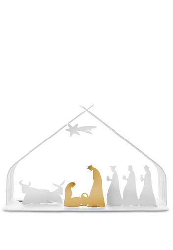 Alessi Decorazione natività Bark Crib - Argento