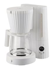 Alessi Macchina per caffè filtrato Plissé - Bianco