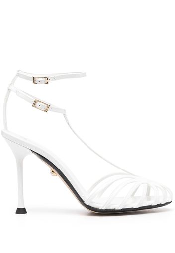 Alevì 75mm double buckle-strap sandals - Bianco