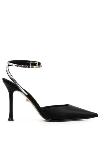 Alevì 110mm crystal-embellished sandals - Nero