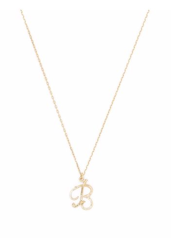 Alex Monroe Collana in oro 18kt Enchanted Twig Alphabet B