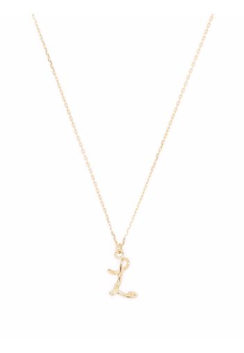 Alex Monroe Collana in oro 18kt Enchanted Twig Alphabet L