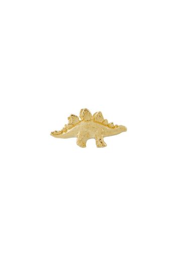 18kt yellow gold Teeny Tiny Stegosaurus stud earrings