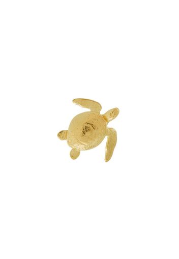 18kt yellow gold Teeny Tiny Sea Turtle stud earrings