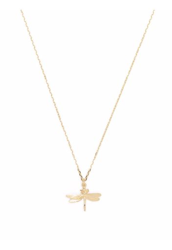 Alex Monroe Collana Teeny Tiny Dragonfly in oro 18kt