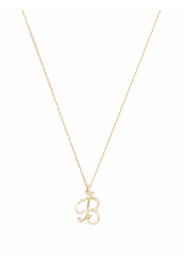 Alex Monroe Collana in oro 18kt Enchanted Twig Alphabet B