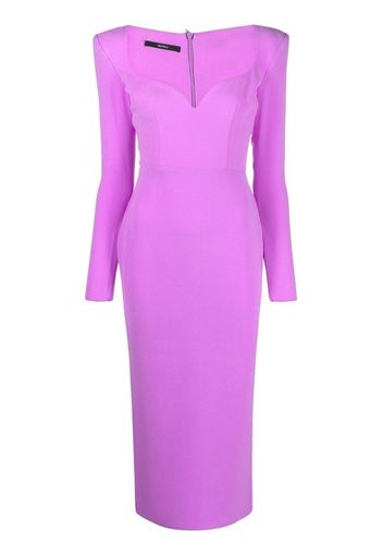 Alex Perry Maren midi dress - Rosa