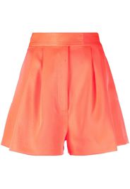 Alex Perry flared high-waisted shorts - Rosa