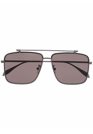 Alexander McQueen Eyewear Occhiali da sole modello aviator - Nero