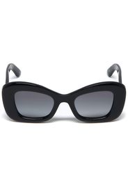 Alexander McQueen Eyewear Bold cat eye-frame sunglasses - Nero