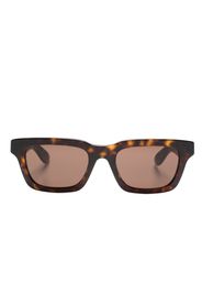 Alexander McQueen Eyewear square-frame sunglasses - Marrone