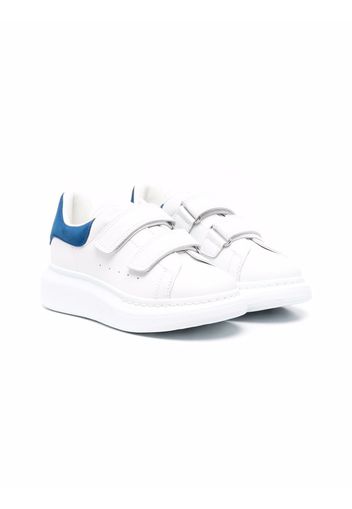 Alexander McQueen Kids Oversized sole sneakers - Bianco