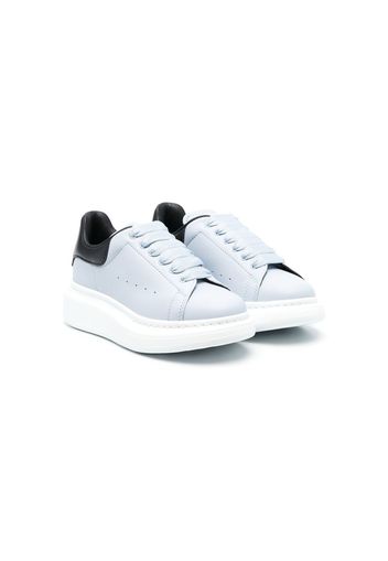 Alexander McQueen Kids Oversized low-top sneakers - Blu