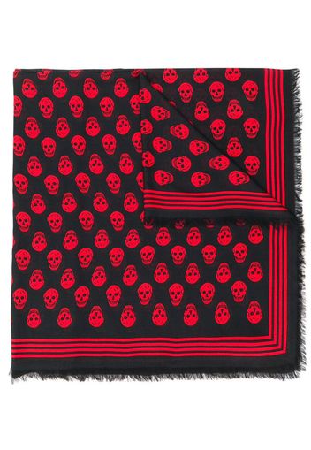 skull print scarf