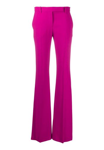 flared tailored trousers