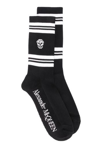 skull-motif socks