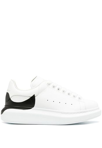 panelled low-top sneakers