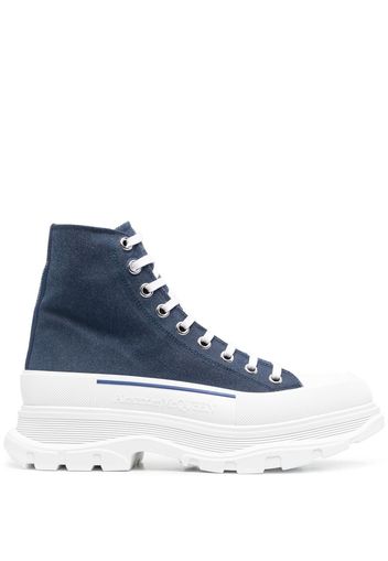 Alexander McQueen Sneakers alte - Blu