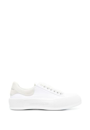 Alexander McQueen Deck lace-up sneakers - Bianco