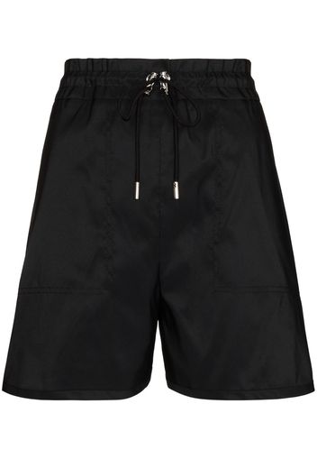 Alexander McQueen AMQ SHRTS SHORT ELSTC HW DRWSTRNG DTL OV - Nero