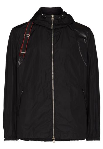 Alexander McQueen AMQ HARNESS LOGO JKT WB BLK - Nero