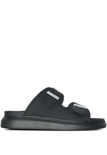 Alexander McQueen oversized Hybrid sandals - Nero