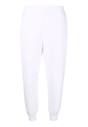 Alexander McQueen logo-print track pants - 0909 WHITE